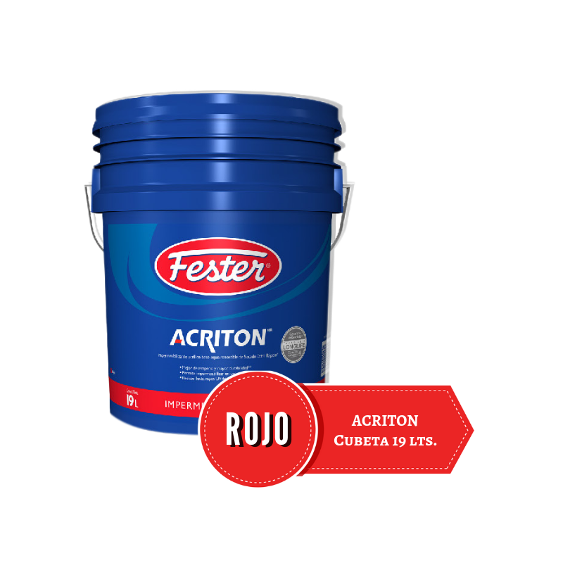 fester acriton 8 años rojo