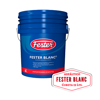 Fester Blanc impermeabilizante recubridor asfáltico